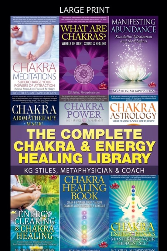 Chakra Healing-The Complete Chakra & Energy Healing Library - cover