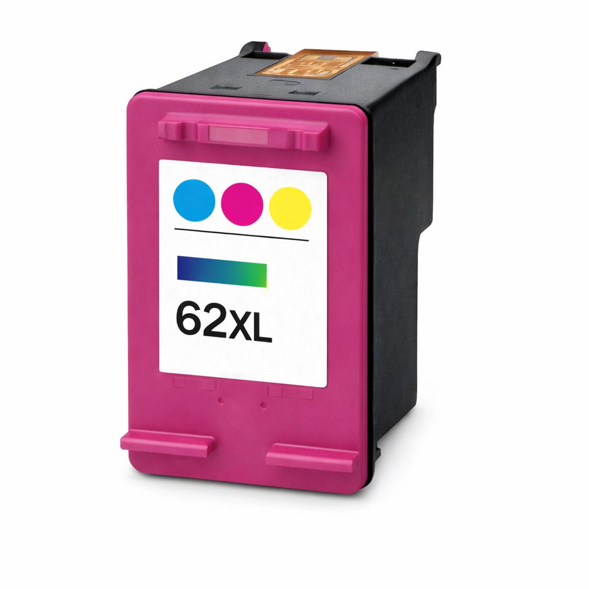 62XL kleur - Huismerk inktcartridge compatible met HP