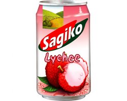 SAGIKO Lychee Drank – Tropische Lychee Frisdrank – Aziatische Fruitdrank – Verfrissende Lychee Smaak
