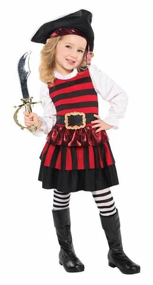 Kostuums voor Kinderen Little Lass Piraat 4-6 jaar