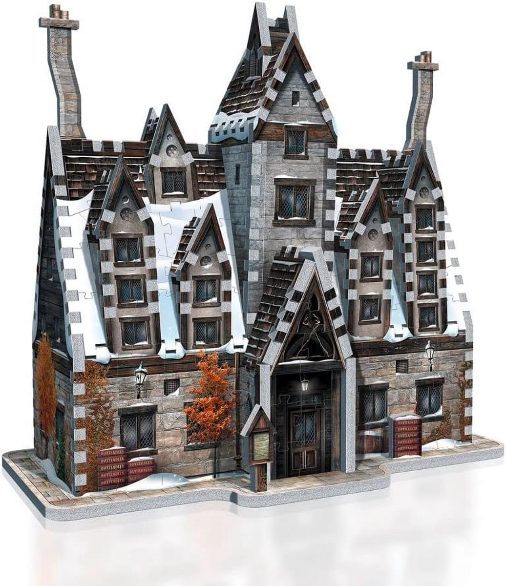 3D Puzzel Harry Potter - Hogsmeade De Drie Bezemstelen - 395 Stukjes