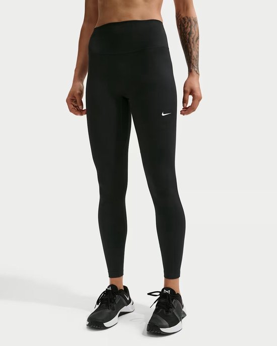NIKE - one seamless front women's hig - Long legging d'entraînement femme - Zwart