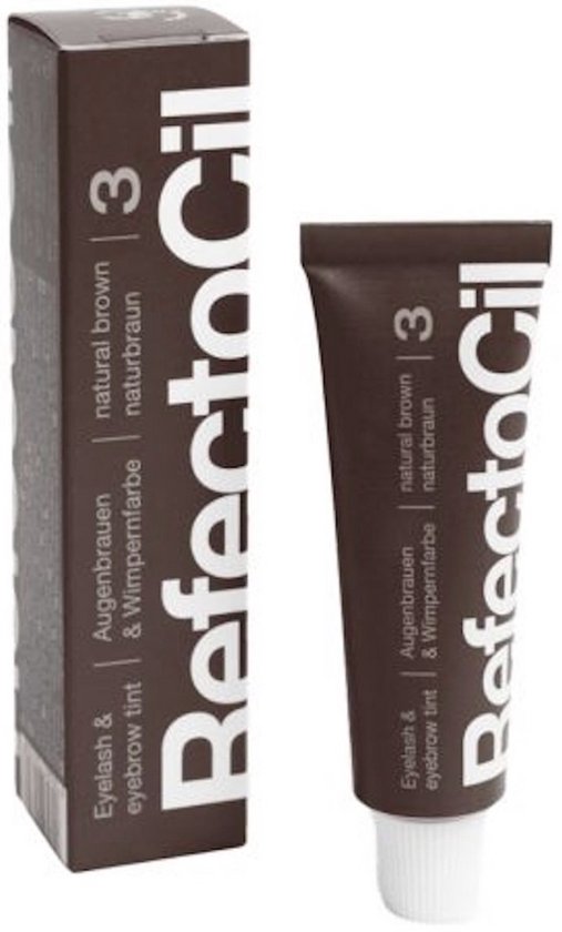 RefectoCil Wenkbrauw- en Wimperverf - Nr. 3 Bruin - 15 ml
