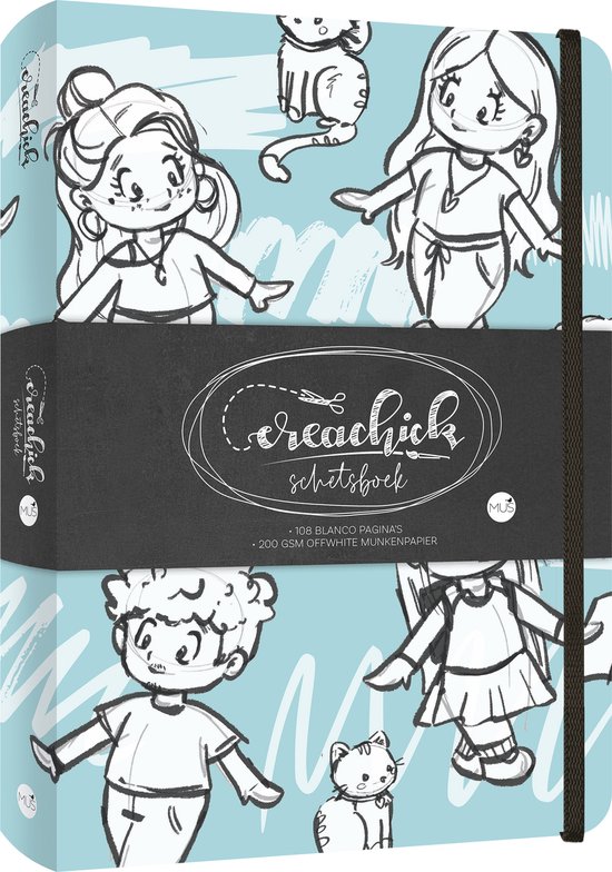 CreaChick Schetsboek - cover