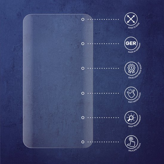 Savvies - Screenprotector voor Ice-Watch ICE smart 1.0 1.85" - Folie Beschermfolie transparant volledig dekking 4 Stuks