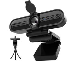Webcam voor PC - Streaming Camera - 4K Kwaliteit - Zwart