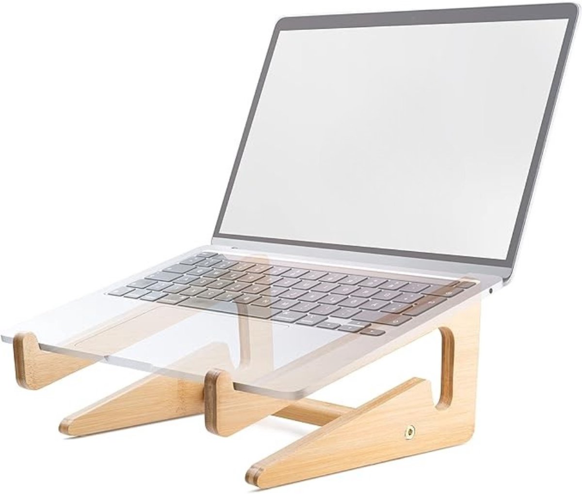 Image of Famanu - Laptopstandaard verstelbaar tot 100 cm hoogte geschikt voor kantoor podium of DJ-studio