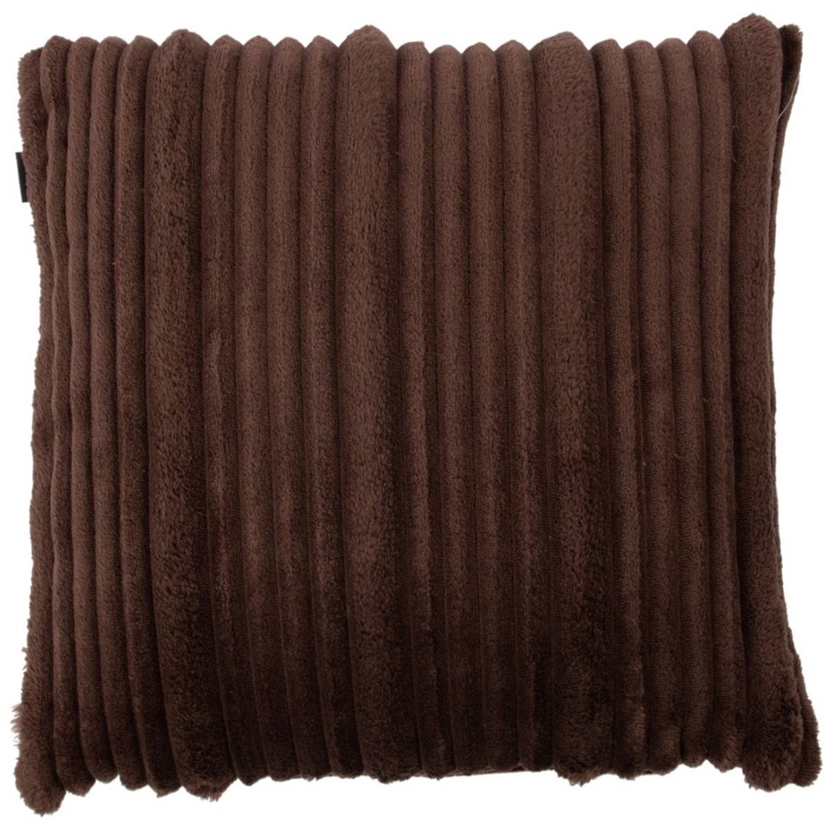 Linen & More Kussen Strepen - sierkussen bruin - 45 x 45 cm