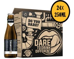 Estaminet Refined Lager 0.0% - Alcoholvrij Bier - 24 Flesjes van 25cl