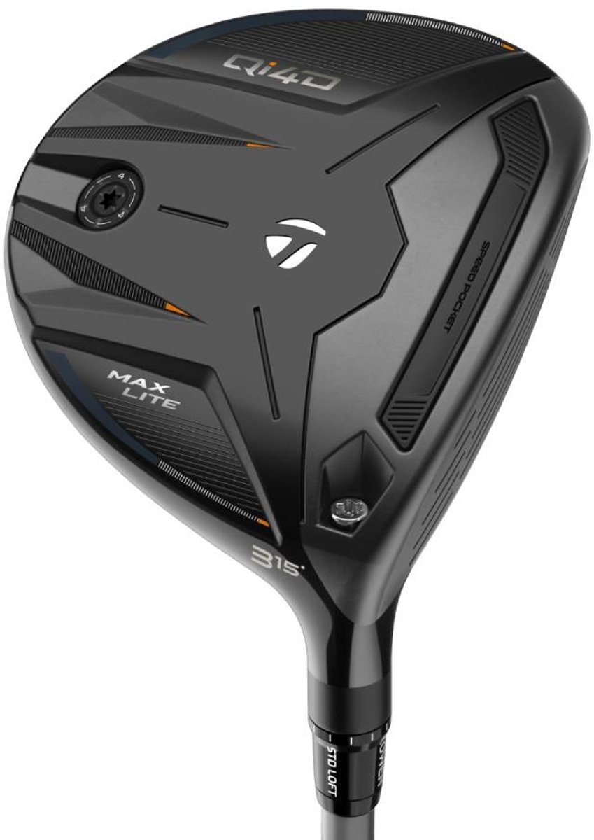 TaylorMade Qi4D Max Lite Dames Fairway Wood 2026 | 3 | 15° Loft (instelbaar van 13° tot 17°) | Rechtshandig | |