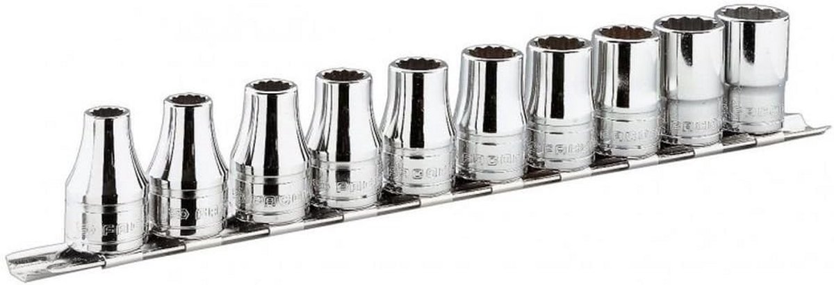 Dopsleutelset Inch Op Rek Set 7 Delig Voor Gereedschapskist