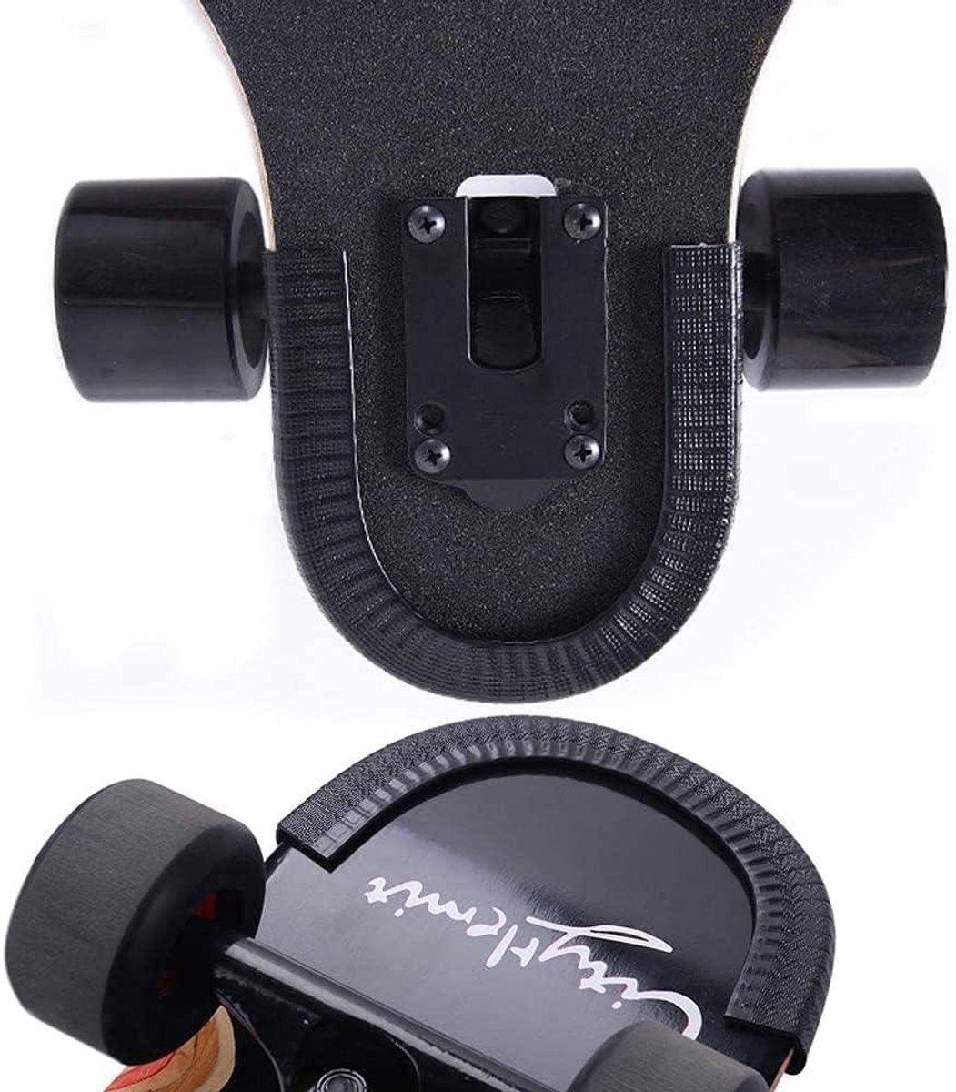 Allecta - Neus- en staartbescherming voor skateboard en longboard - Schokbestendig rubber - 2 paar