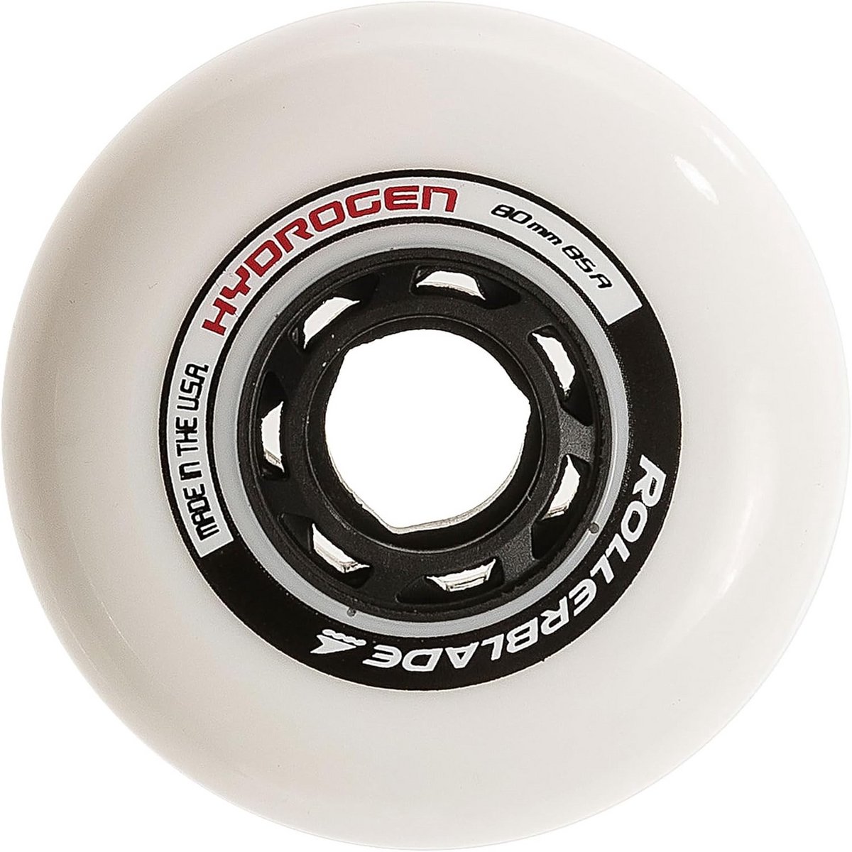 Inline skate wielen 80mm 85A Set van 8 Stuks
