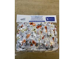 Vagabond Traditionele Engelse Douchemuts - s 1505 cats dogs white