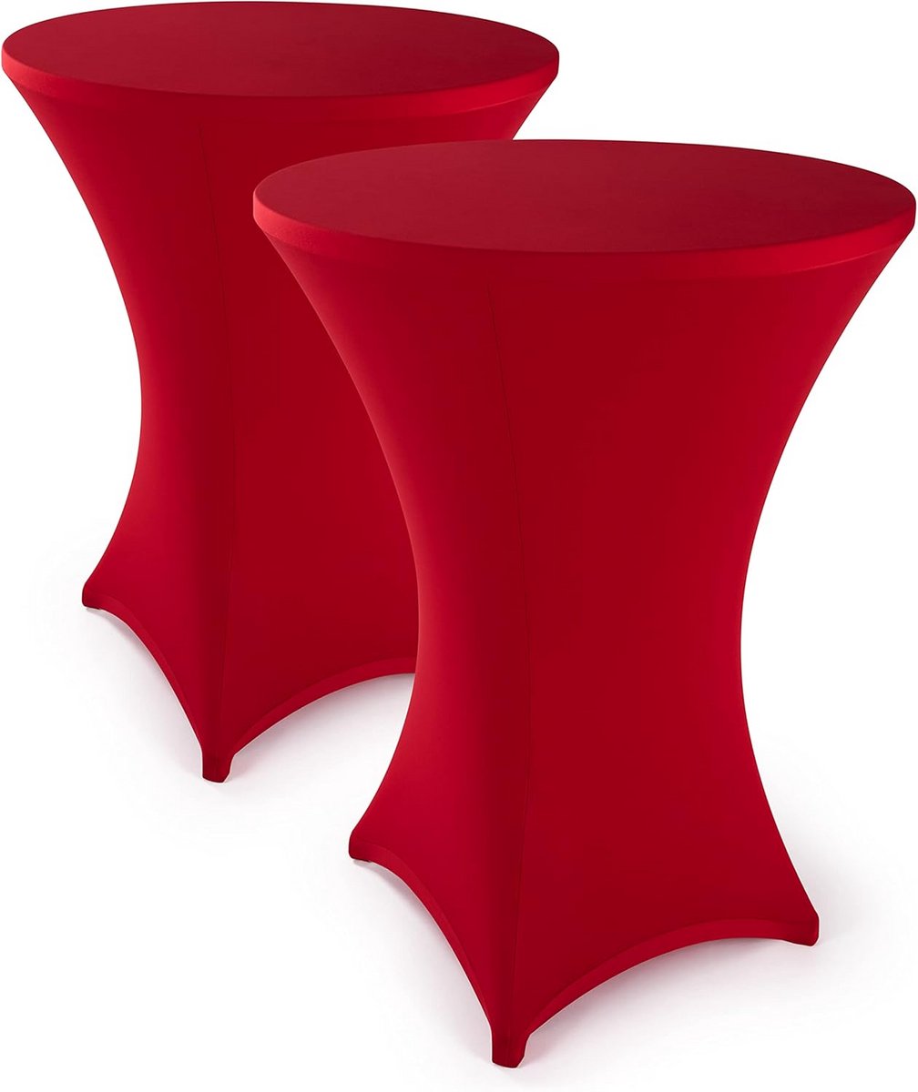 Rekbare Tafelhoezen 2-Pack voor Bistrotafel/Bartafel - Hoogwaardige Stretchhoezen