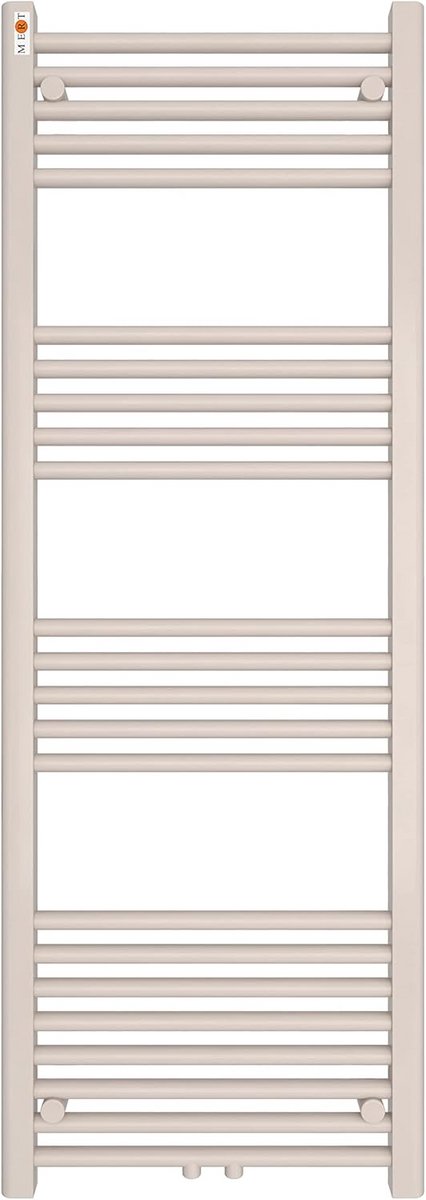 Elektrische of CV Badkamerverwarming Handdoekradiator Wit 50x140 cm