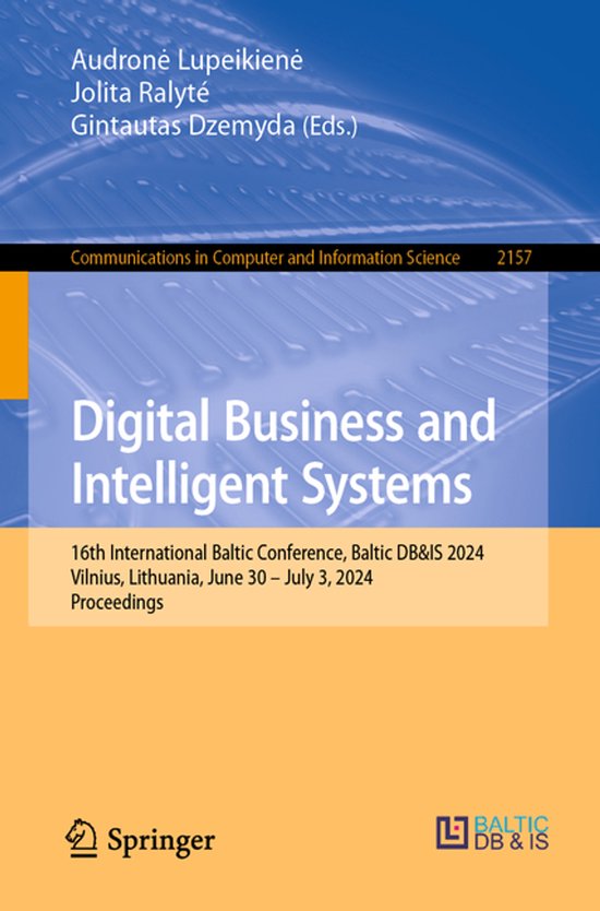 Communications in Computer and Information Science2157- Digi ... - cover