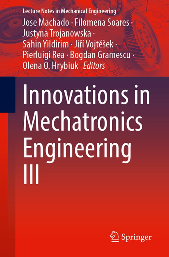 Lecture Notes in Mechanical Engineering- Innovations in Mech ... - cover