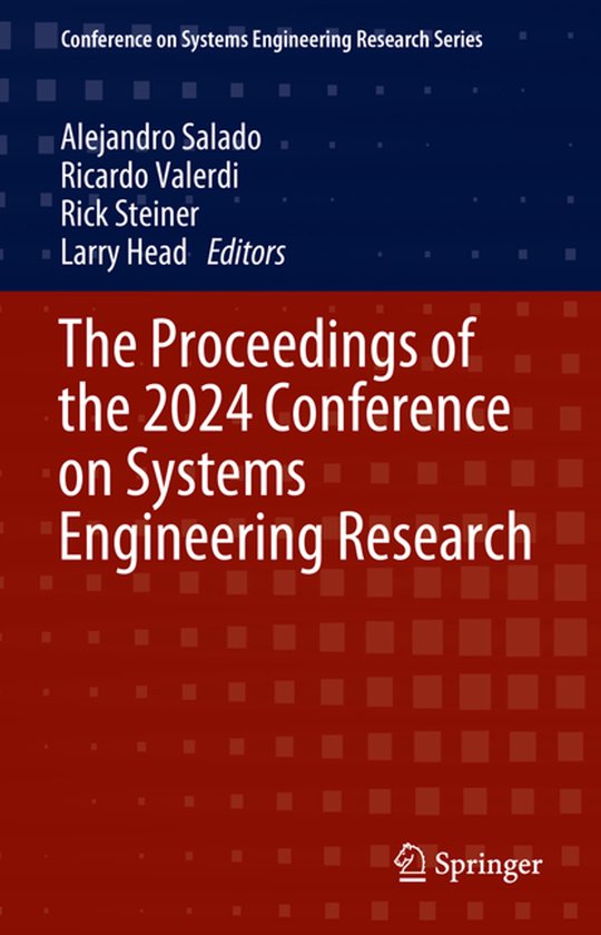 Conference on Systems Engineering Research Series-The Procee ... - cover