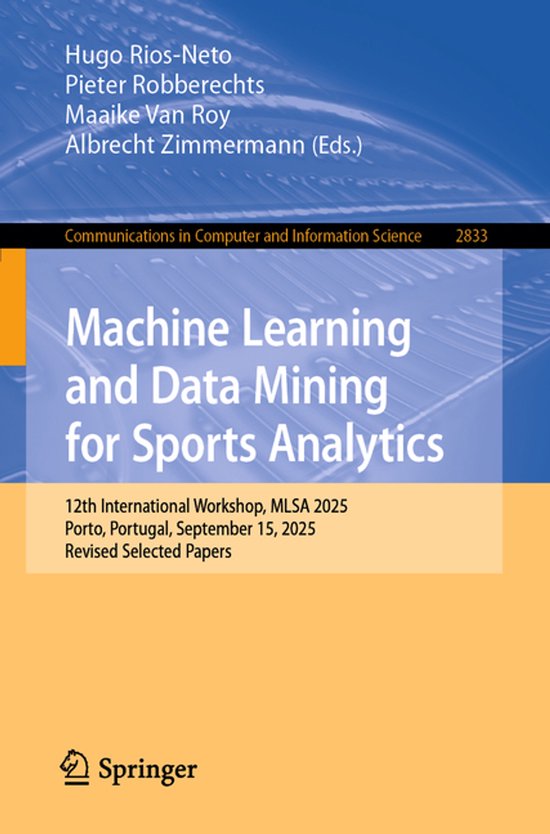 Communications in Computer and Information Science2833- Mach ... - cover