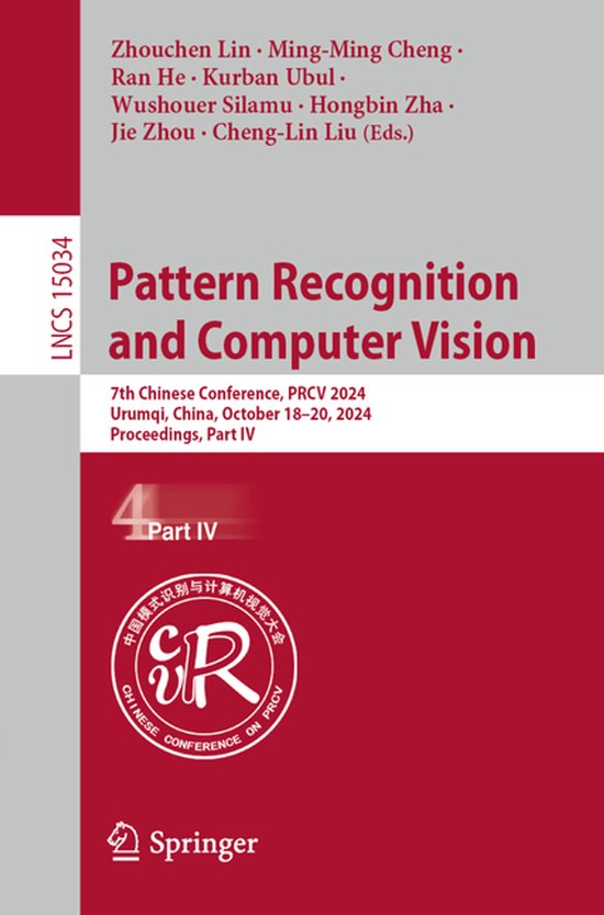 Lecture Notes in Computer Science15034- Pattern Recognition and ...