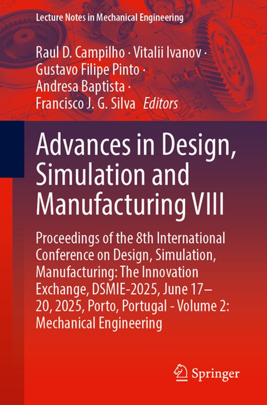 Lecture Notes in Mechanical Engineering- Advances in Design, ... - cover
