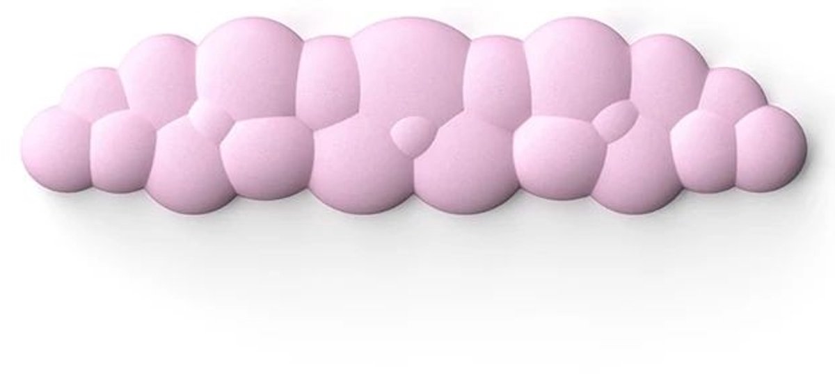 Cloud Polssteun Toetsenbord Roze - Waterdicht - Comfortabel - Anti Slip