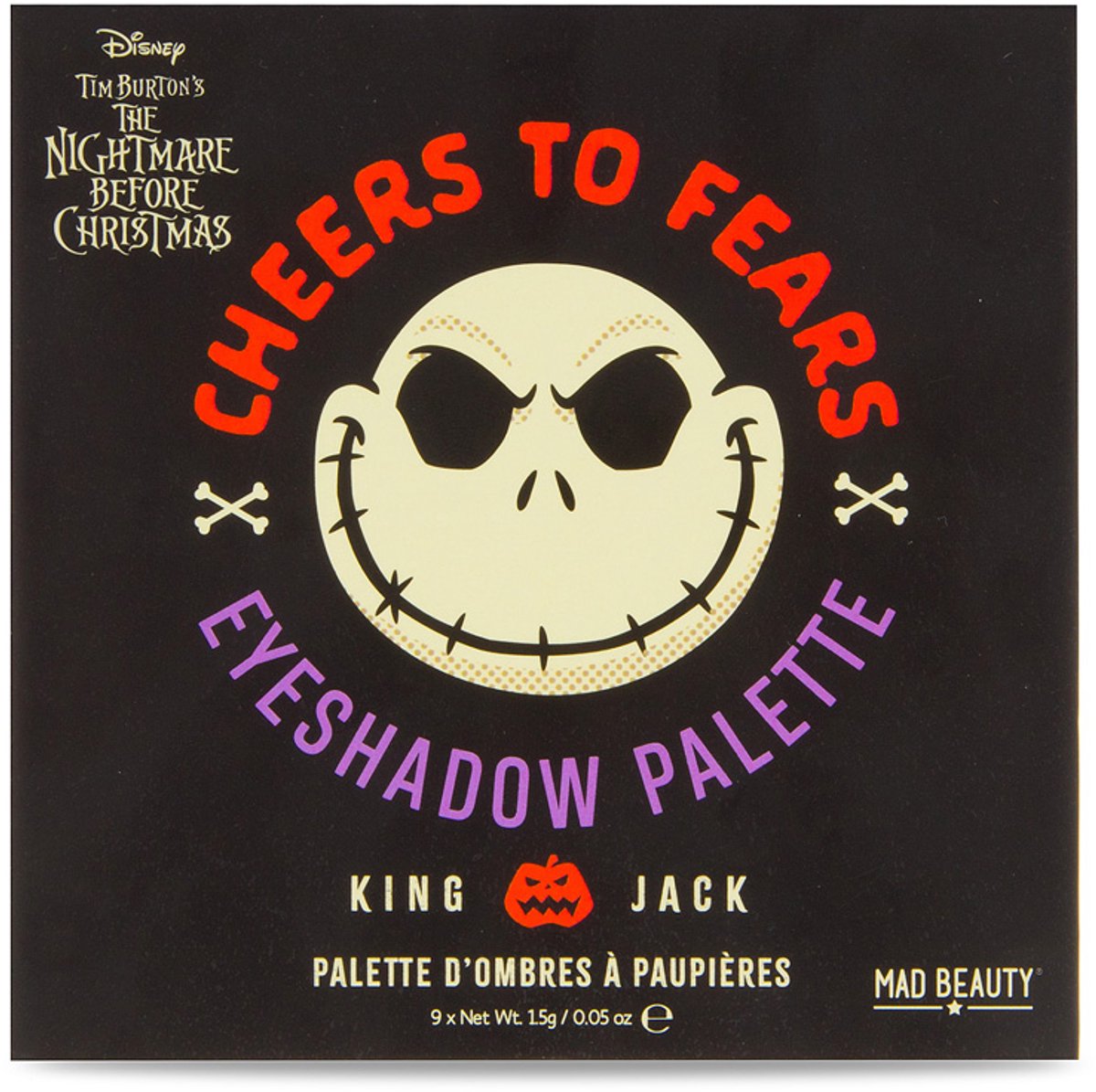 Mad Beauty X Disney - Nightmare Before Christmas Oogschaduw