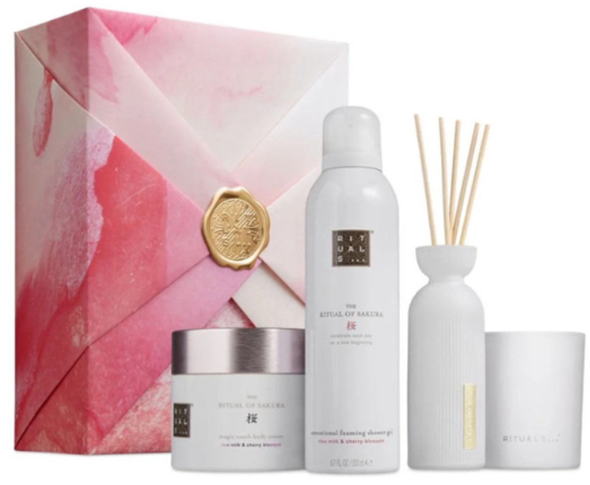 RITUALS The Ritual of Sakura Large Geschenkset - Doucheschuim, bodycrème, bodyscrub