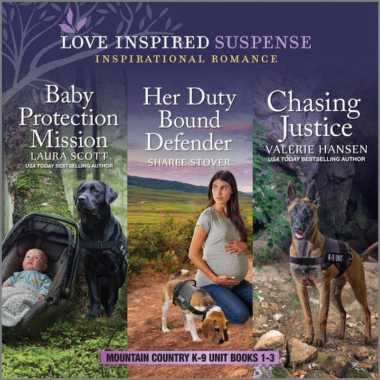 Mountain Country K-9 Unit Books 1-3 - cover