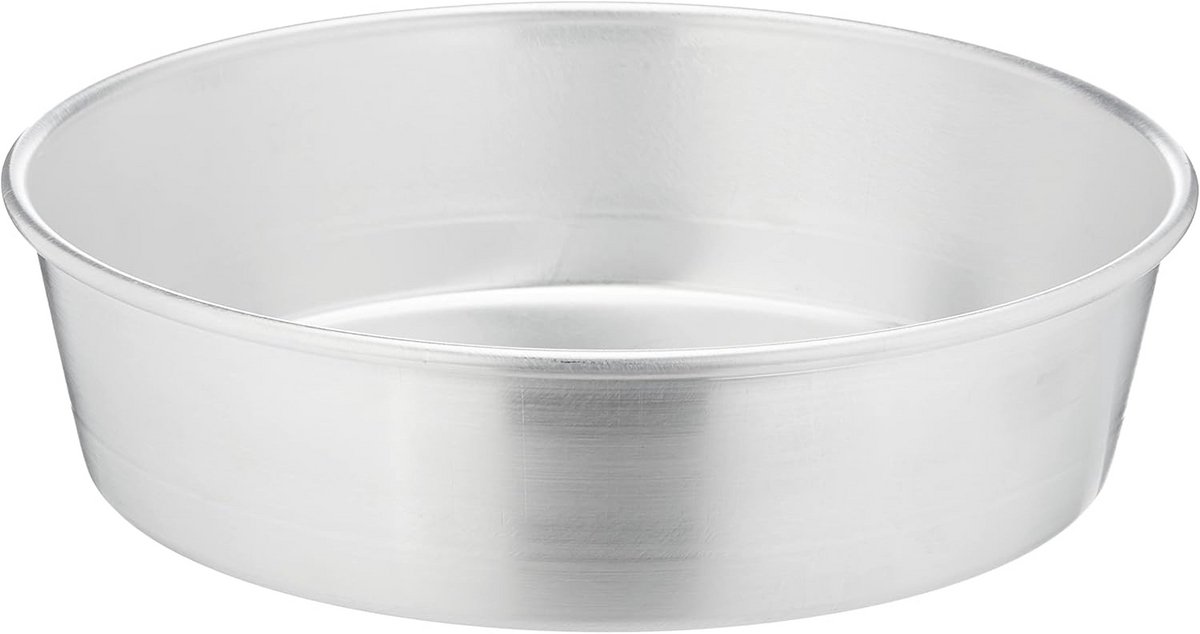 Conische taartvorm aluminium 22 x 22 x 6 cm