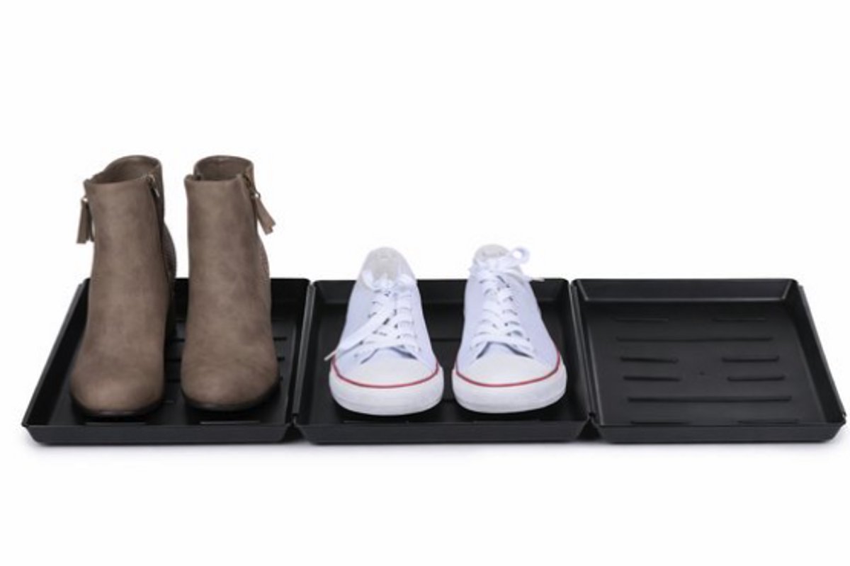 ALPINA Universele tray 6 stuks (35 x 27 x 3 cm) - Druipmat - afdruipmat voor schoenen en laarzen - lekbak - laarzenmat