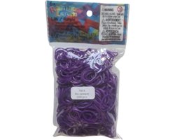 Rainbow Loom lila opaque 600 stuks