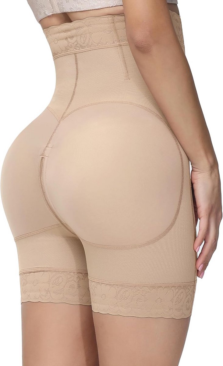 Naadloze Butt Lifting Shapewear Shorts met Buikcontrole | Figuurcorrigerend Compressie Ondergoed