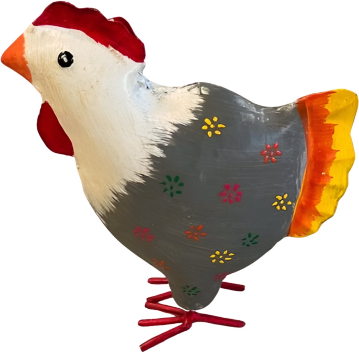 Iron Hen painted