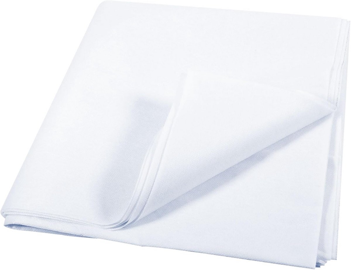 Opstrijkbaar strijkvlies 100 x 200 cm - witte inzet voor kleding en handwerk