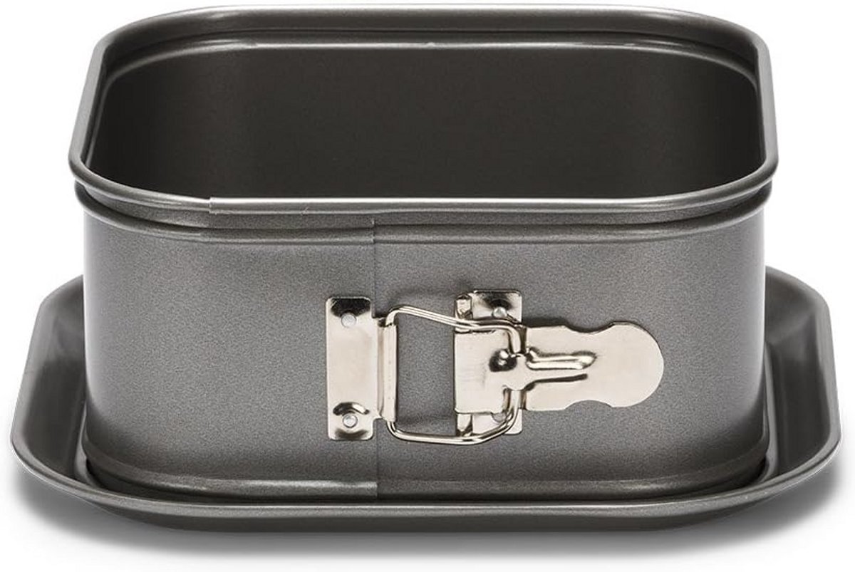 Springvorm vierkant met hoge rand 18 cm
