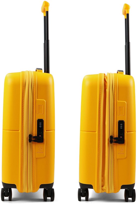 American Tourister Koffer - DashPop spinner 55 cm(4 wielen) handbagage - Uitbreidbaar - 2.5 kg - Golden Yellow - 47 l