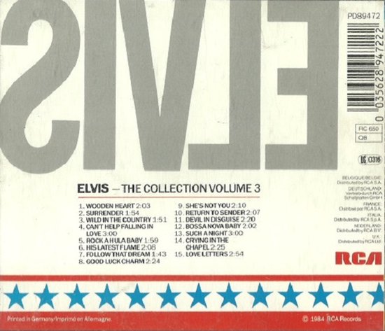 ELVIS PRESLEY - The Collection Volume 3 (CD)