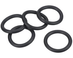 20pcs Nitrile Rubber O-Ringen 40mm AD 30mm ID 5mm Breed Metrische Afdichting - Water Tap - Loodgieterswerk - Auto Reparatie - Zwart