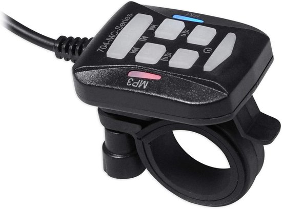 Waterdichte Motorfiets Bluetooth Speakers voor Stuurbevestiging 3 Inch — afbeelding 2