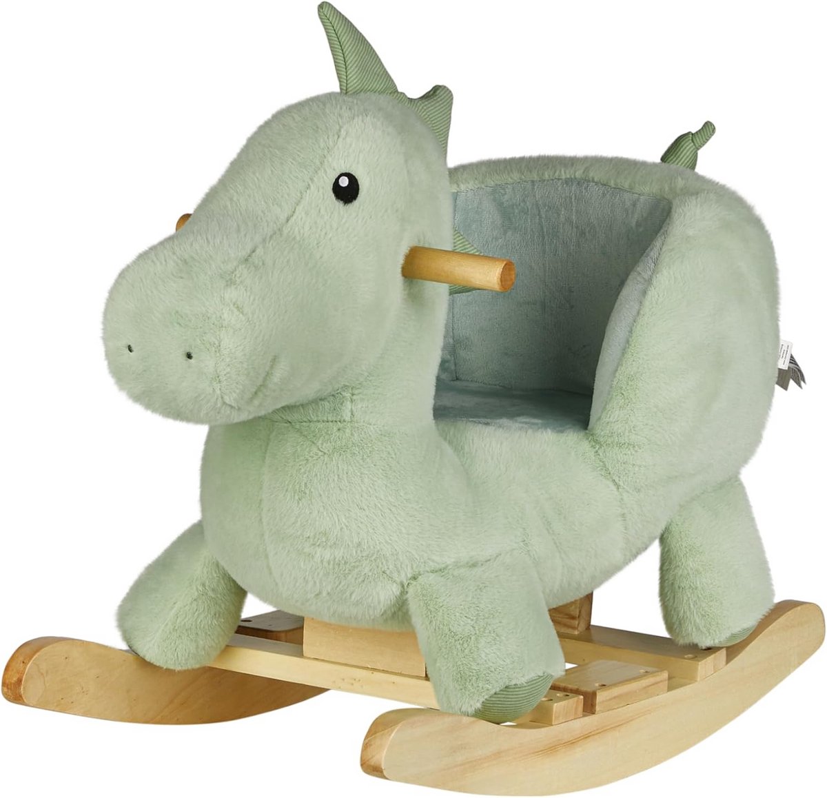 Schommeldier Dino Rex met Zacht Zitvlak - Hobbelbeest en Wipstoel voor Baby en Peuter