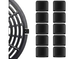 Verpakking Geschikt voor 100 hittebestendige siliconen bakmatjes Geschikt voor de airfryer, met voedselveilige rubberen antislipkussentjes, geschikt voor de Ninja AF101, AF161 en AF150AMZ airfryers.