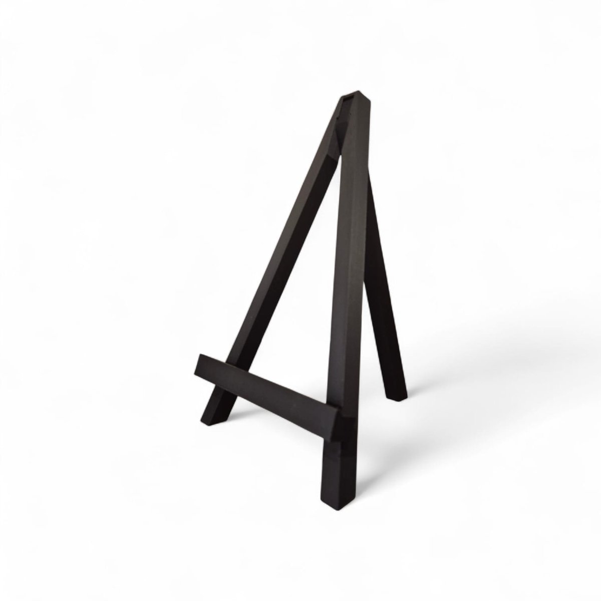 Troubadot | Tegelhouder XL | Zwart | Voor keramisch tegeltje | Decoratieve standaard | Schildersezel | Tegelstandaard | houder | standaard