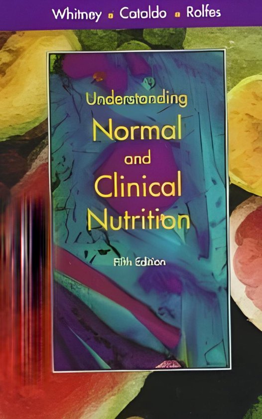 Understanding Normal And Clinical Nutrition - cover