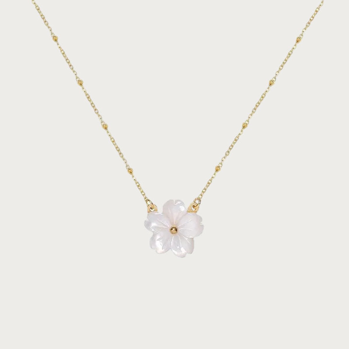 Blossom - Ketting - Stainless Steel