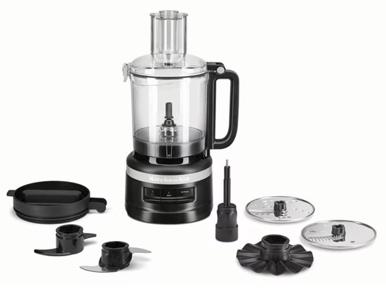 KitchenAid 5KFP0921EBM - Foodprocessor - Mat Zwart- 2.1 L - 250 W