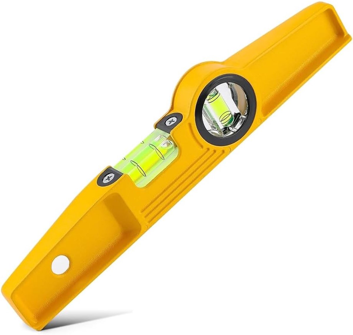 Waterpas - Meetinstrument - Precies meten - Sterk magnetisch - 30 cm - Geel