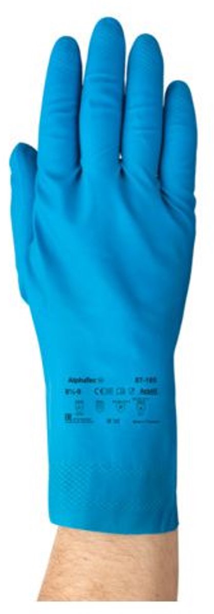 Ansell 87-195 Ultralichte handschoenen Blauw maat 6.5-7 /S per 12 paar