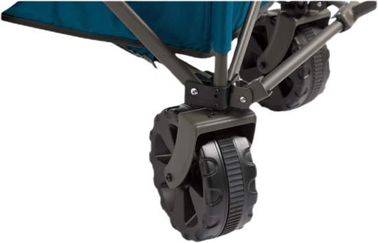 Bolderkar Brede Banden - Draagwagen Outdoor - Vervoer Spullen - Inclusief Opbergboxen - Blauw van Bolderkar — afbeelding 3